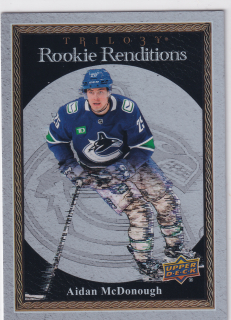 2023-24 UD Trilogy - Aidan McDonough - Rookie Renditions