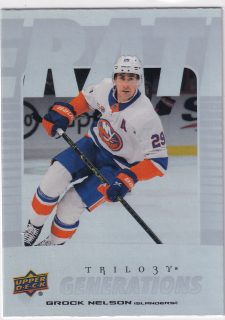2023-24 UD Trilogy - Brock Nelson - Generations