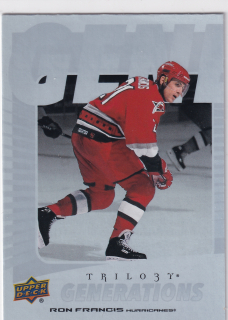 2023-24 UD Trilogy - Ron Francis - Generations