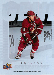 2023-24 UD Trilogy - Shane Doan - Generations #TG-9A