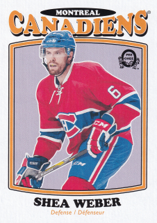 2016-17 UD O-Pee-Chee - Shea Weber - Retro