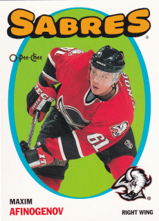 2001-02 O-Pee-Chee - Maxim Afinogenov - Heritage