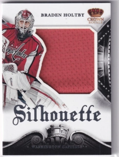 2013-14 Panini Crown Royale - Braden Holtby - Silhouette /100