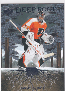 2023-24 UD Series 2 - Carter Hart - Deep Roots