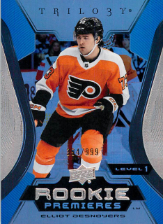 2023-24 UD Trilogy - Elliot Desnoyers - Rookie Premieres /999 #141