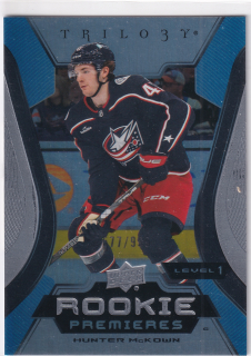 2023-24 UD Trilogy - Hunter McKown - Rookie Premieres /999