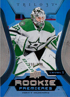 2023-24 UD Trilogy - Matt Murray - Rookie Premieres /999 #121