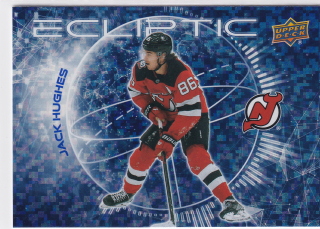 2023-24 UD Series 2 - Jack Hughes - Ecliptic Sparkle
