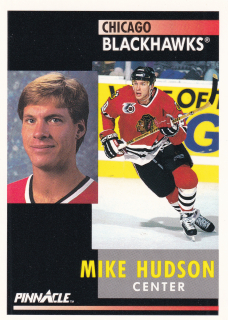 1991-92 Pinnacle - Mike Hudson