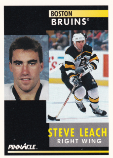 1991-92 Pinnacle - Steve Leach