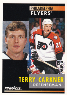 1991-92 Pinnacle - Terry Carkner