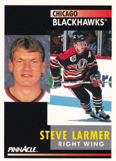1991-92 Pinnacle - Steve Larmer