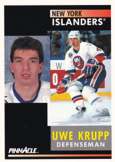 1991-92 Pinnacle - Uwe Krupp