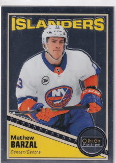 2019-20 UD O-Pee-Chee Platinum - Mathew Barzal - Retro