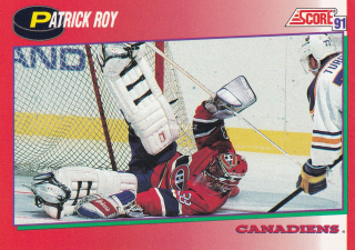 1991-92 Score - Patrick Roy (English)