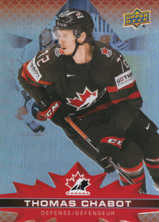 2021-22 UD Tim Hortons Team Canada - Thomas Chabot