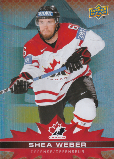 2021-22 UD Tim Hortons Team Canada - Shea Weber