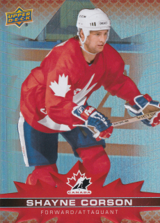 2021-22 UD Tim Hortons Team Canada - Shayne Corson