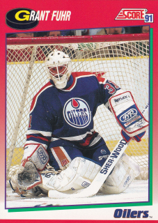 1991-92 Score - Grant Fuhr (English)