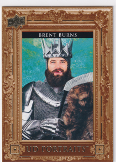 2023-24 UD Series 2 - Brent Burns - UD Portraits