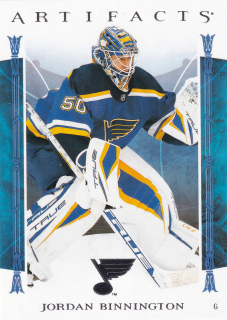 2022-23 UD Artifacts - Jordan Binnington