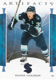 2022-23 UD Artifacts - Yanni Gourde