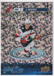 2023-24 UD Series 2 - Jack Hughes - PC's Sparkle