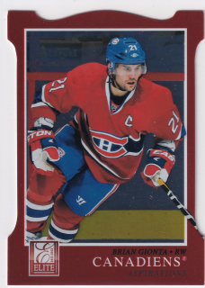 2011-12 Panini Elite - Brian Gionta - Aspirations Die-Cut