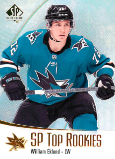 2021-22 UD SP Authentic - William Eklund - SP Top Rookies #TR-9