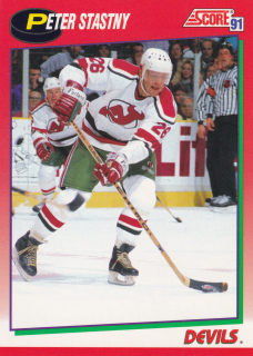 1991-92 Score Canadian - Peter Šťastný (English)