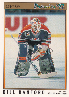 1991-92 O-Pee-Chee Premier - Bill Ranford