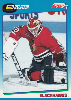1991-92 Score Canadian - Ed Belfour (English)