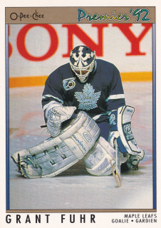 1991-92 O-Pee-Chee Premier - Grant Fuhr