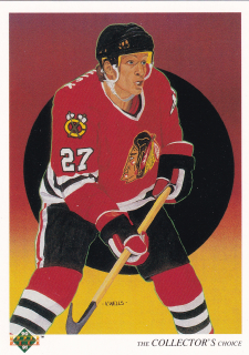 1990-91 UD Series - Jeremy Roenick - Chicago Blackhawks Checklist