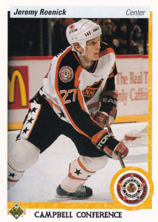 1990-91 UD Series - Jeremy Roenick - All-Star