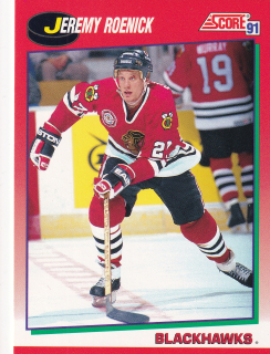 1991-92 Score Canadian - Jeremy Roenick