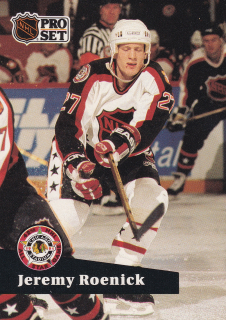 1991-92 Pro Set - Jeremy Roenick - All-Star