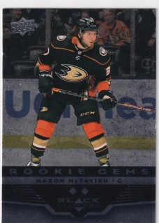 2021-22 UD Extended Series - Mason McTavish - Black Diamond Rookie Gems