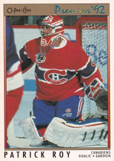 1991-92 O-Pee-Chee Premier - Patrick Roy