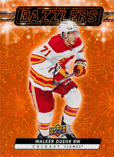 2023-24 UD Series 2 - Walker Duehr - Dazzlers Orange #DZ-66