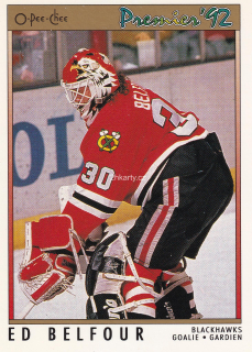1991-92 O-Pee-Chee Premier - Ed Belfour