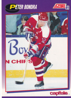 1991-92 Score - Peter Bondra (English)