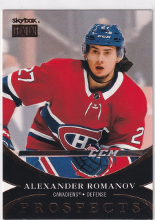 2020-21 UD Skybox Metal Universe - Alexander Romanov - Prospects