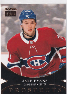 2020-21 UD Skybox Metal Universe - Jake Evans - Prospects