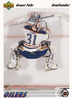 1991-92 UD Series - Grant Fuhr (English)