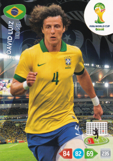 2014 Panini Adrenalyn XL FIFA World Cup Brazil - David Luiz