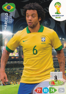 2014 Panini Adrenalyn XL FIFA World Cup Brazil - Marcelo