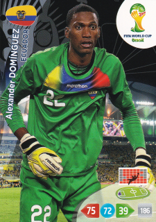 2014 Panini Adrenalyn XL FIFA World Cup Brazil - Alexander Dominguez