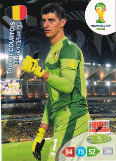 2014 Panini Adrenalyn XL FIFA World Cup Brazil - Thibaut Courtois