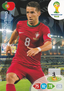 2014 Panini Adrenalyn XL FIFA World Cup Brazil - Joao Moutinho